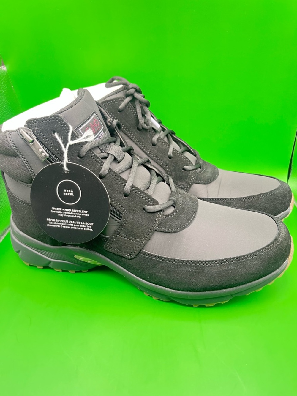 ryka Sincere New Women's 12W Casual Athletic Black All-Weather Boots